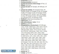 Tusz do drukarek HP - Obrazek 4