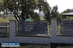 Nowoczesne Ogrodzenia do Domu Bramy i Furtki Metal - Obrazek 2