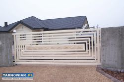 Nowoczesne Ogrodzenia do Domu Bramy i Furtki Metal - Obrazek 4