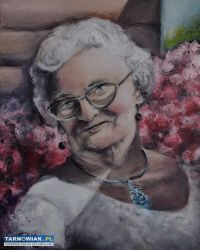 Portret olejny na płótnie na zamówienie - Obrazek 1