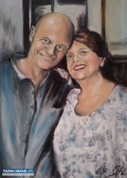 Portret olejny na płótnie na zamówienie - Obrazek 2