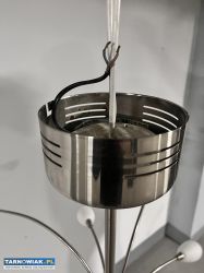 Żyrandol lampa sufitowa srebrna pająk - Obrazek 3