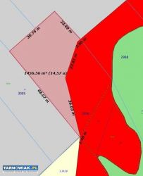 Działka 15ar na przedmieściach Tarnowa (Łękawica) - Obrazek 4