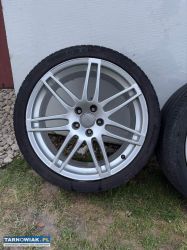 Alufelgi 19" audi 5x112 + opony barum 255/35 r19 - Obrazek 1