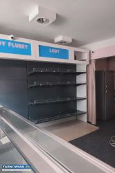 Regał gastronomiczny sklepowy zielona ściana - Obrazek 3