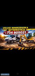 Usługi wywrotka minikoparka - Obrazek 1