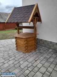 Studnia ogrodowa obudowa doniczki huśtawka - Obrazek 1