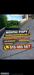 Papa termozgrzewalna montaż klejenie - Obrazek 1
