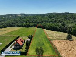 Działka 59 arów w Łękawicy gm. Skrzyszów - Obrazek 1