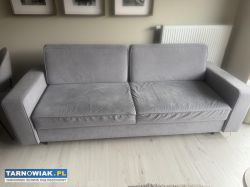 Sofa Black Red White - Obrazek 1