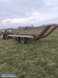 Przyczepa laweta do bel 9 ton -zamienię - Obrazek 2