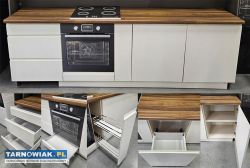 Meble kuchenne zestaw ekspozycyjny kremowy 260 cm - Obrazek 3