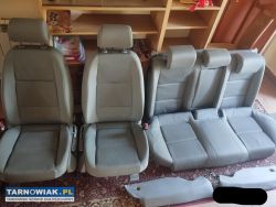 Fotele Audi A4 B7 cały komplet przód+tył ,szare za - Obrazek 1
