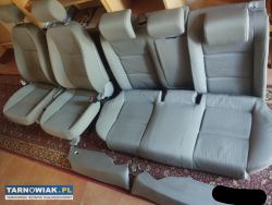 Fotele Audi A4 B7 cały komplet przód+tył ,szare za - Obrazek 3