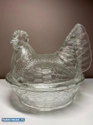 Kura szklana PRL - Obrazek 1