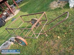 wózek ogrodniczy przyczepka do traktorka - Obrazek 1