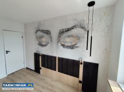 Malowanie wnętrz, Montaż tapet - Obrazek 3