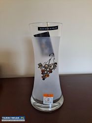 Wazon Drapikowski Studio – ręczne szkło + bursztyn - Obrazek 1