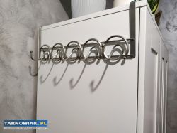 Wieszak ścienny na ubrania / kurtki – metalowy - Obrazek 2