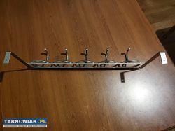 Wieszak ścienny na ubrania / kurtki – metalowy - Obrazek 3