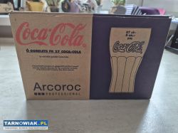 Coca Cola szklanki, szklanka Arcoroc  6 sztuk - Obrazek 1