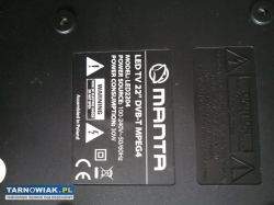 Telewizor Manta LED 22 cale z dekoderem SPRAWNY - Obrazek 3