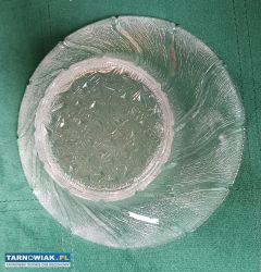 Duża owocarka misa szklana PRL vintage - Obrazek 3