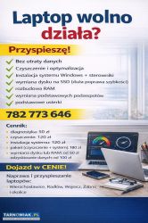 Naprawa laptopów - czyszczenie, system - dojazd ! - Obrazek 1