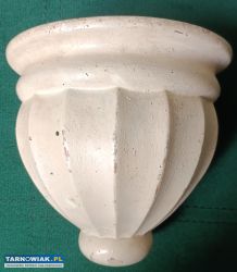 Antyczna kropielnica ścienna donica ceramiczna - Obrazek 1