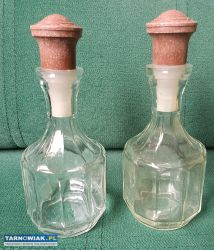 Dwie karafki karafka Z.CH Uranium - Obrazek 1