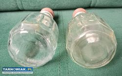 Dwie karafki karafka Z.CH Uranium - Obrazek 2