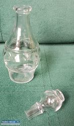 Szklana karafka prl unikalna - Obrazek 2