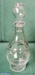 Szklana karafka prl unikalna - Obrazek 1