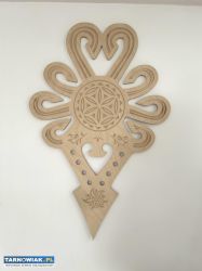 Drewniana przepiękna parzenica góralska elewacyjna - Obrazek 1