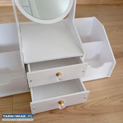 Toaletka biała  kotek - Obrazek 1