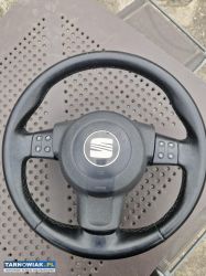 Kierownica Seat ,moduł, taśma,manetki kierunki - Obrazek 1