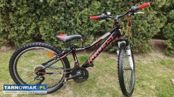 Rower 24 Kross Junior alu rama 13 cali nowe opony - Obrazek 1