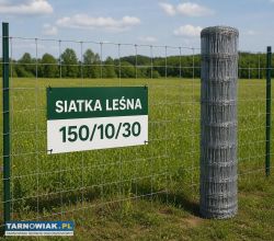 siatka leśna 150/10/30 rolka 50mb - Obrazek 1