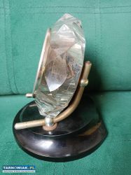 Zabytkowy kominkowy radziecki zegar Majak Kryształ - Obrazek 2