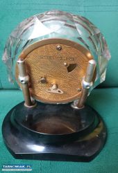 Zabytkowy kominkowy radziecki zegar Majak Kryształ - Obrazek 3