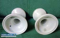 Porcelanowy korpus lampy PRL Bogucice - Obrazek 2