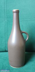 Ceramiczna kolekcjonerska butelka vintage PRL - Obrazek 1