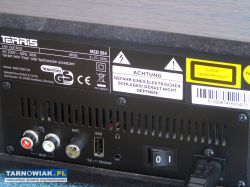 Zestaw audio terris bt usb mp-3 radio rds cd aux. - Obrazek 4