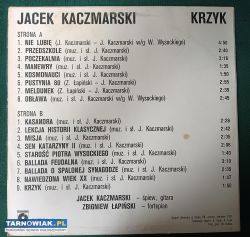 Płyta winylowa Jacek Kaczmarski Krzyk - Obrazek 2