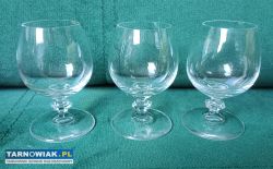 Kieliszki do Brandy Koniaka PRL kolekcjonerskie - Obrazek 1