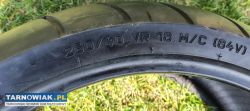 Opona metzeler marathon 260/40 v r18 - Obrazek 2