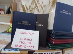 wydruk/oprawa prac studenckich - Obrazek 1