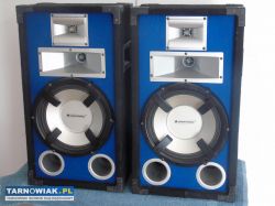 Kolumny estradowe Omnitronic 2x 300 wat. sprawne. - Obrazek 1