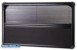 Roleta Carbest z moskitierą RW Van czarna 900x500 - Obrazek 1