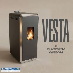 Piecyk na pellet VESTA 15 kW  z płaszczem wodnym - Obrazek 1